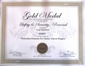 Diploma Premio Medalla de Oro